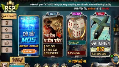 Nổ hũ b52: Trò chơi slot đỉnh cao cho người mê thử thách