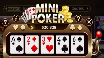 Nổ hũ mini poker - Chơi quay hũ tăng tỷ lệ trúng cực to