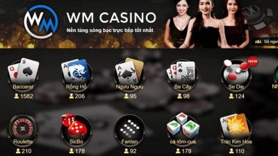 WM Casino - Giải trí siêu thú vị với kho game đỉnh cao